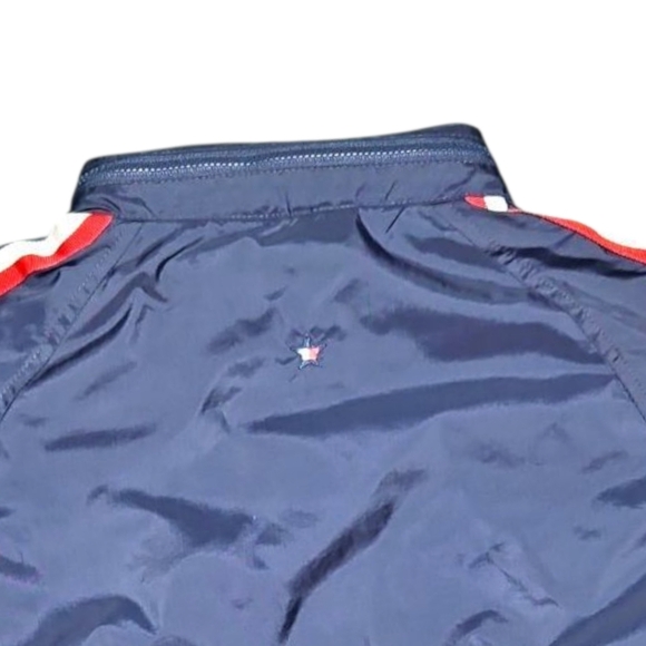 Tommy Hilfiger Navy Windbreaker with Red and White Accents Tommy Jean Medium - Picture 5 of 7